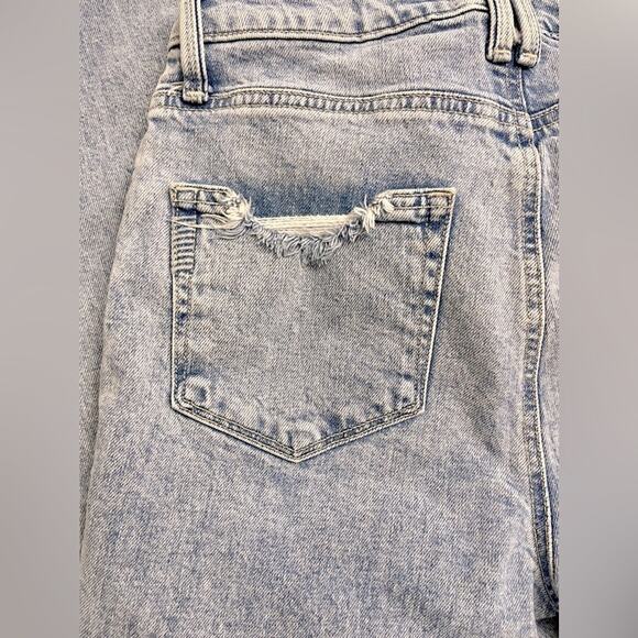 PAIGE Stella Straight Jeans in Gnarly Destructed Size 28 - Picture 13 of 16